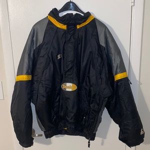 Vintage Starter Pittsburgh Steelers Jacket. Size Large (fits X-Large)
